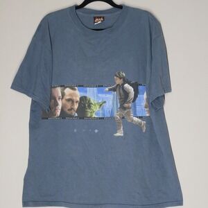 RARE Vintage Star Wars Promo T Shirt XL Episode 1 Anakin Skywalker Film